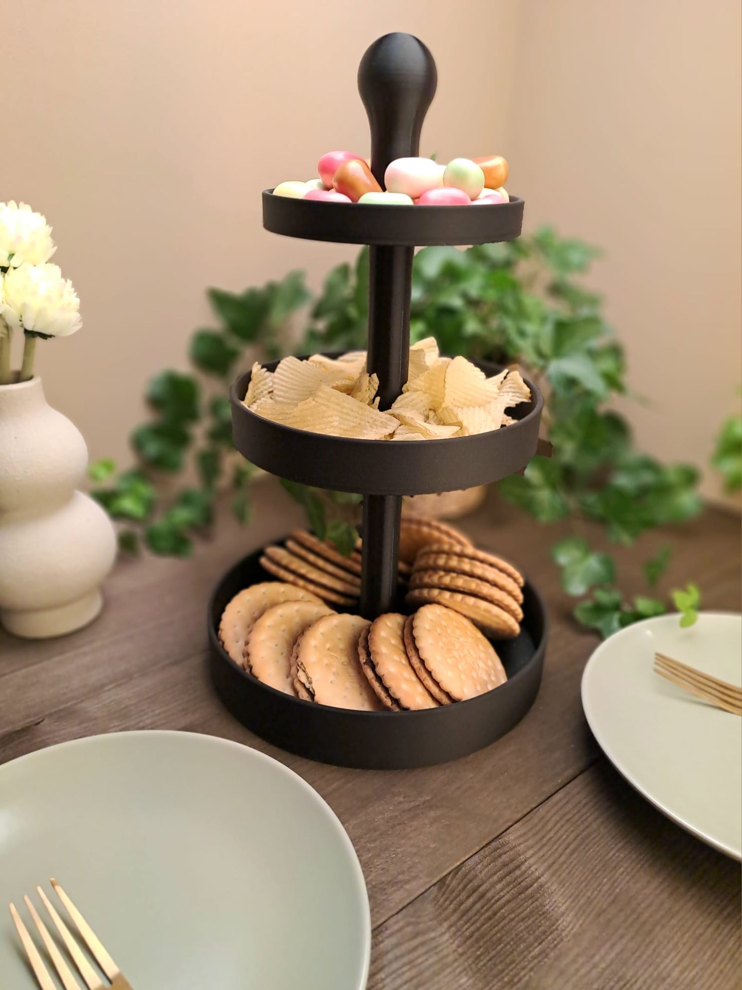 Snack and Cake Etagere