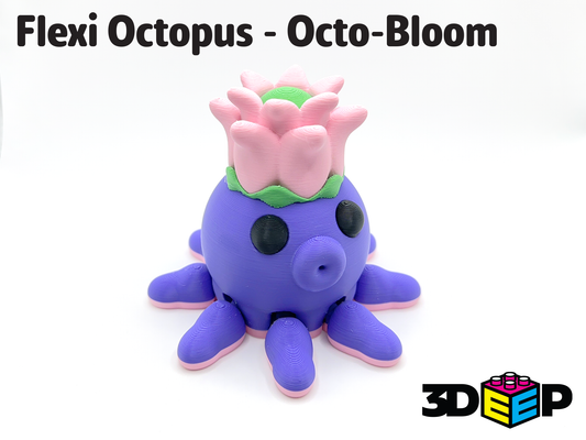 Kawaii Flexi Octopus - Octo-bloom