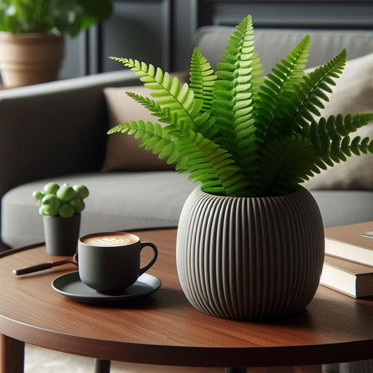 Ribbed Design Planter