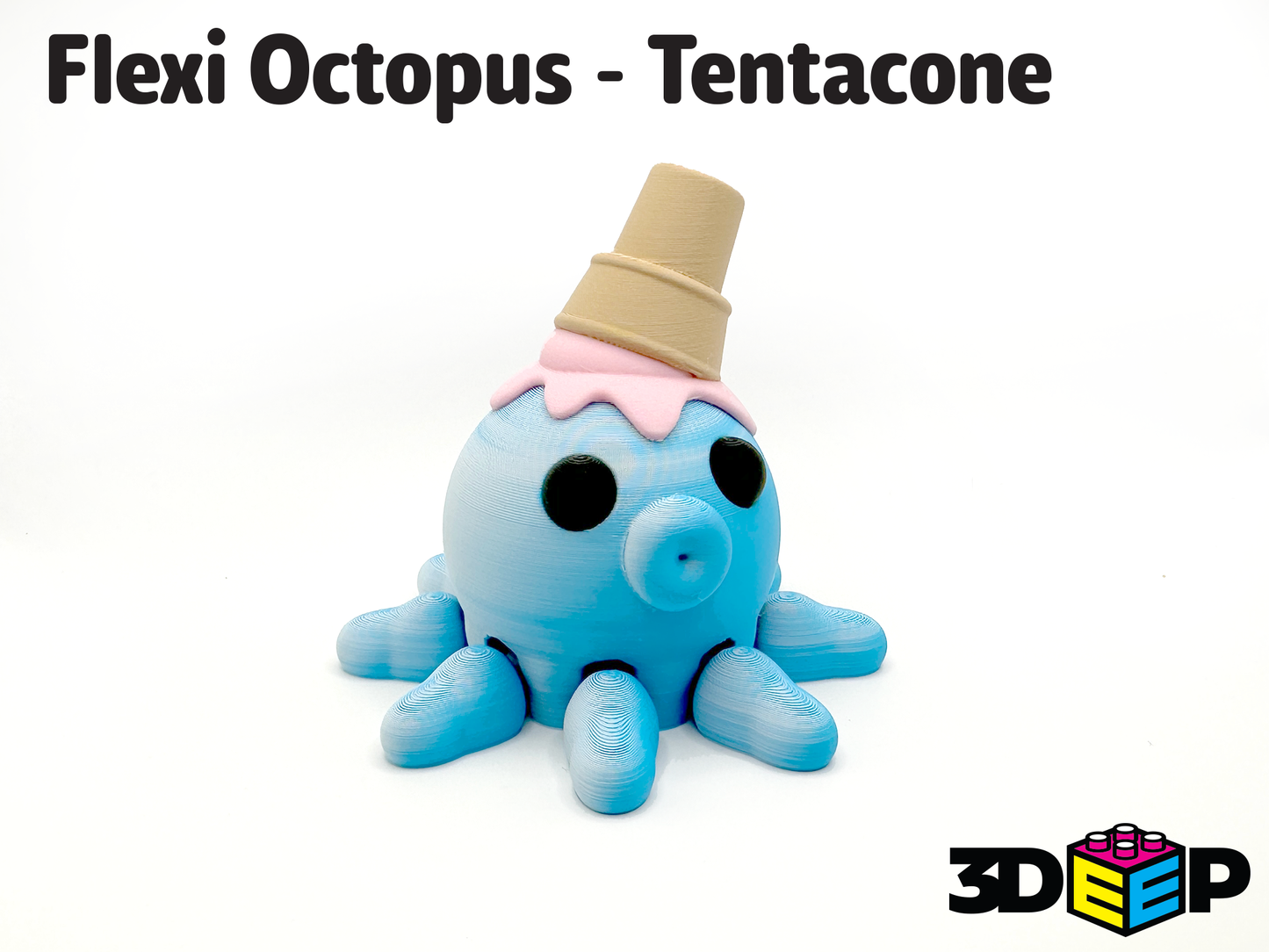 Kawaii Octopus Tenta-Cone