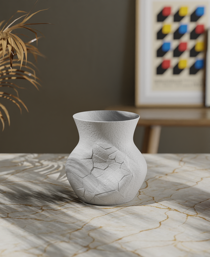 Shattered Pottery Vase